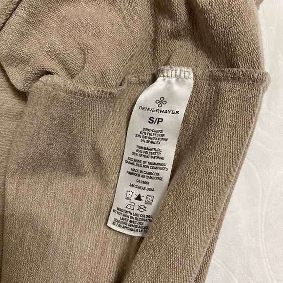 Wrap cowl button sweater - Picture 7 of 7